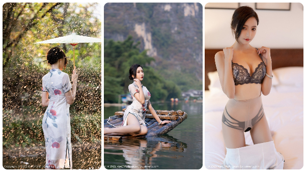Ein paar Fotos in der Natur mit dem heißen chinesischen Mädchen.
