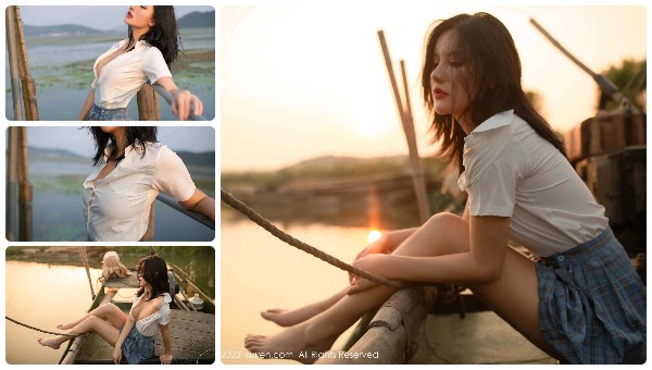 A Beautiful Woman’s Trip and a Photo Shoot in a Fishing Village (53 photos)