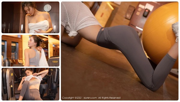 Taking Photos with a Supermodel at the Gym (87 Photos)