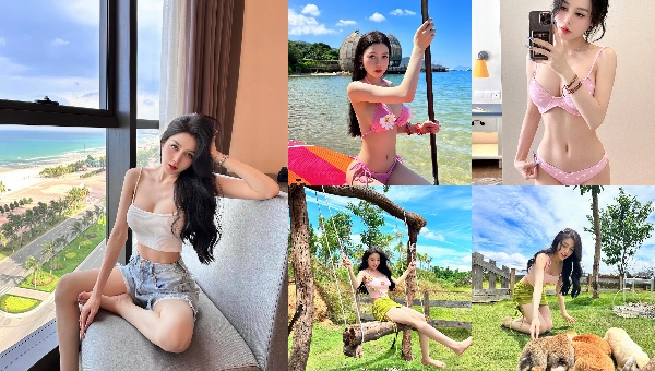 Schönes Mädchen auf Facebook Nguyen Thi Tuyet