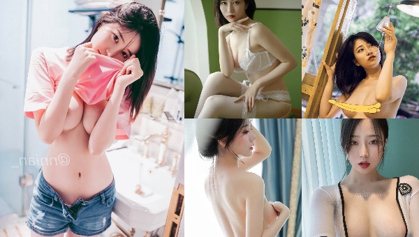 An Artistic Erotic Photo Collection Featuring a Girl with a Stunning Figure