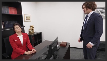Young employee who obeys the boss