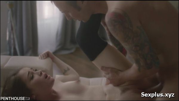 Stepfather with a huge cock fucks his beautiful stepdaughter’s pussy