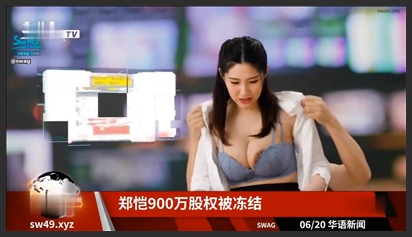 Today’s news program has an additional segment of fucking the female MC