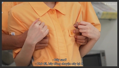 Young girl working part-time meets a lustful old manager