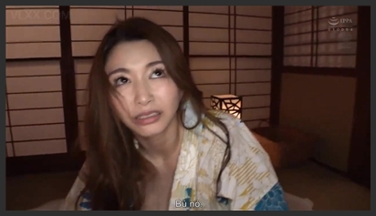 Going to a hot spring with her husband, the wife gets gang-raped by three men multiple times