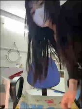 A horny beauty fingers her pussy with a stranger, squirting everywhere