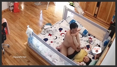 Hack Camera of Fucking a Wife Who Just Gave Birth