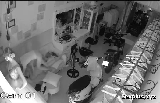 Hacking the camera of a young couple who can have sex anytime, anywhere