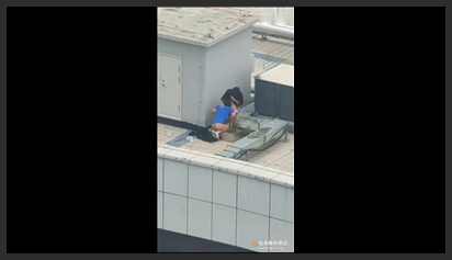 Link to Watch Couple Having Sex on the Rooftop Live