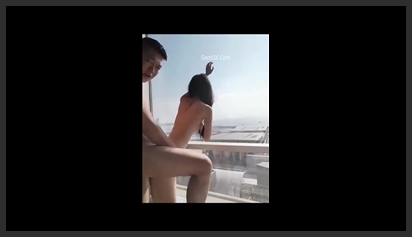 Thrilling Sex with a Beauty Queen from Thanh Hoa on the Balcony