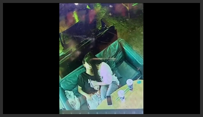 Secretly filming a young couple engaging in adult activities right inside a bubble tea shop