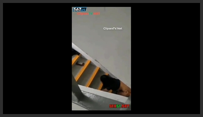Stepped Out for a Cigarette and Caught Them Having Sex on the Stairs