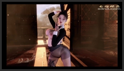 The Seductive Dance of the Black-Stockings Bunny Girl